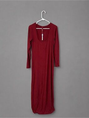 Skims Soft Lounge long sleeve dress